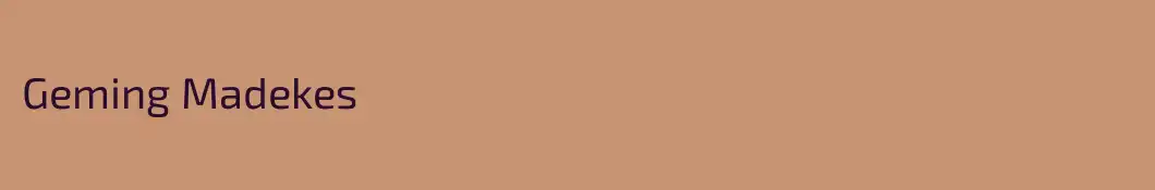 Geming Madekes